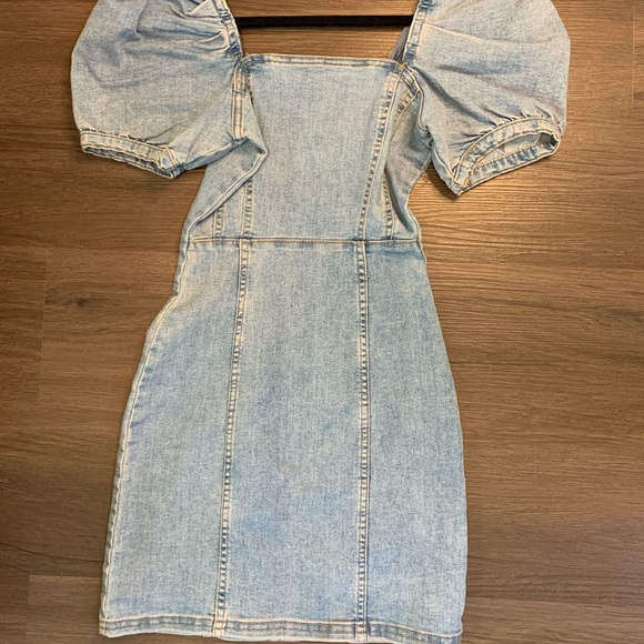 Vintage Denim Dress - Picture 2 of 2